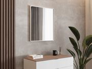 Mirror Aluminum Simple AlumSMSq-70 White