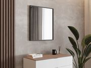 Mirror Aluminum Simple AlumSMSq-70 Black