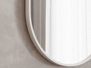 Mirror Aluminum Simple AlumSMOv-50 White
