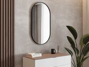 Mirror Aluminum Simple AlumSMOv-50 Black