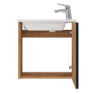Vanity unit Leo-50 Wotan Oak