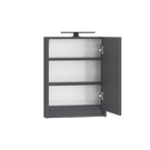 Mirror cabinet LeoMC-50 Anthracite