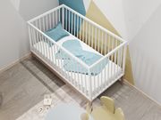 Baby bed Leander Luna 140 Grey