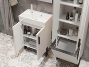 Tall storage unit Manhattan MhP-170 White