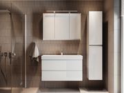 Mirror cabinet Savona New SvM-100 New White