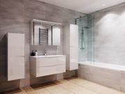 Mirror cabinet Sequetto SqM-100 White