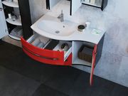 Vanity unit Vanessa Vndl-110 Red