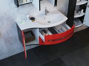 Vanity unit Vanessa Vndr-110 Red