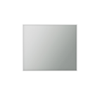 Mirror Aluminum Simple AlumSMSq-70 White