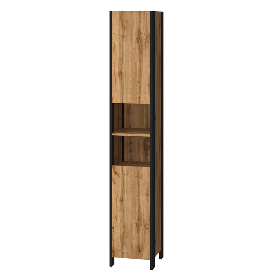 Tall storage unit Bronx BrxP-190 Wotan Oak