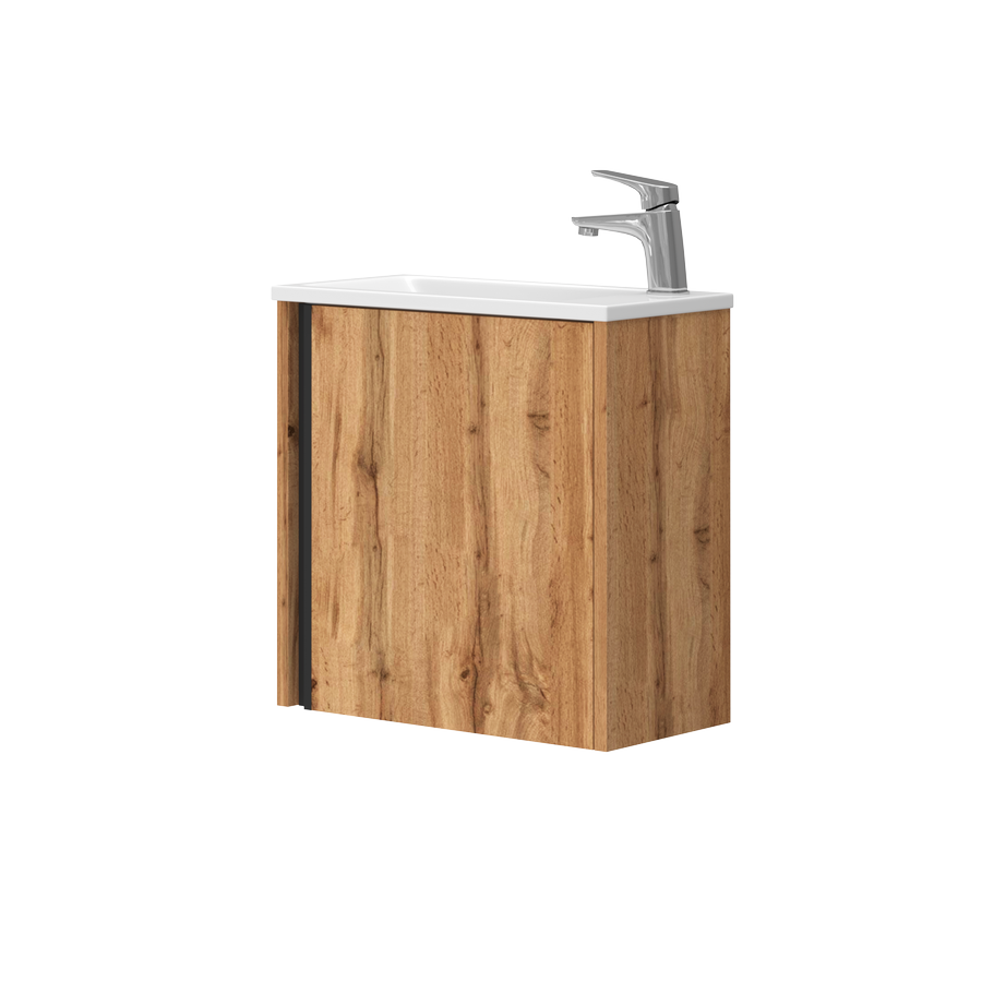 Vanity unit Leo-50 Wotan Oak