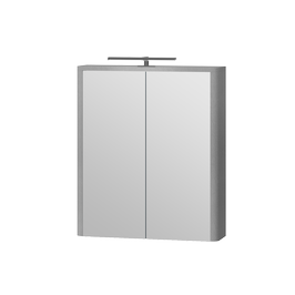 Mirror cabinet Livorno LvrMC-60 Structural Grey