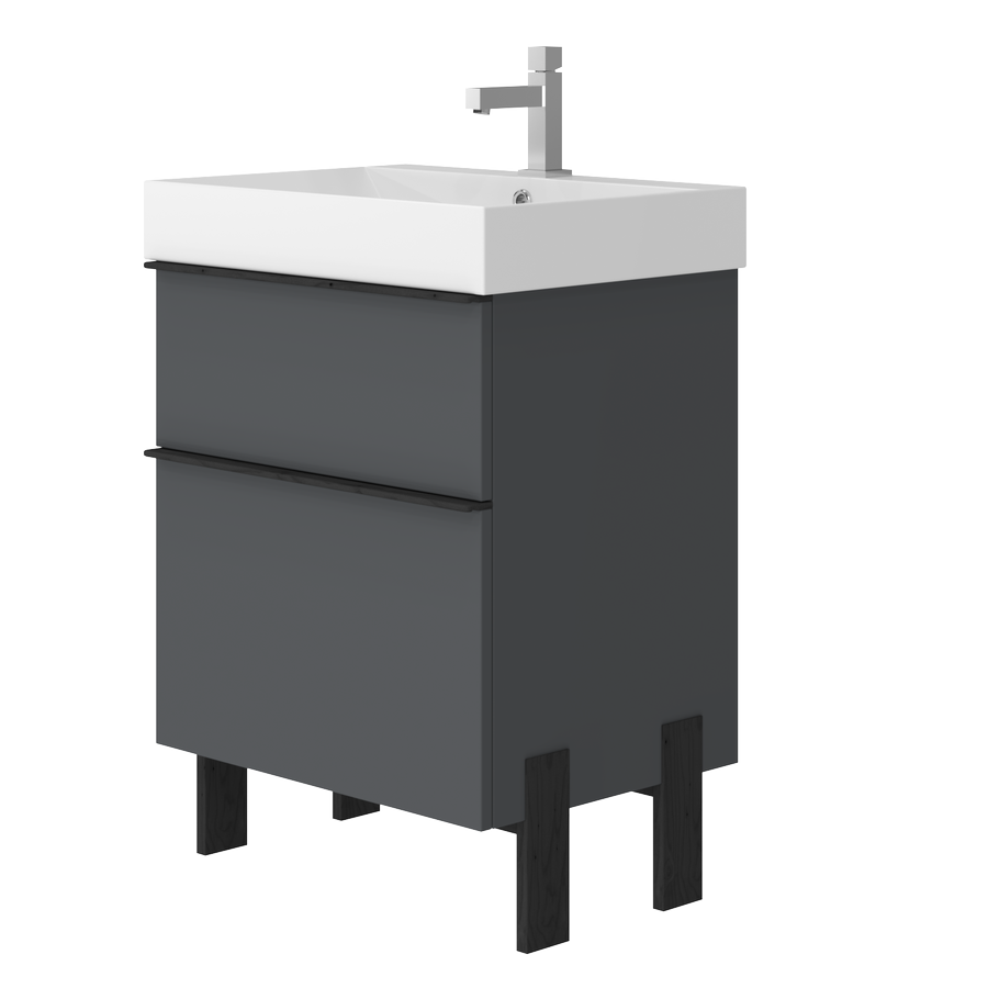 Vanity unit Manhattan Mh-60 Grey