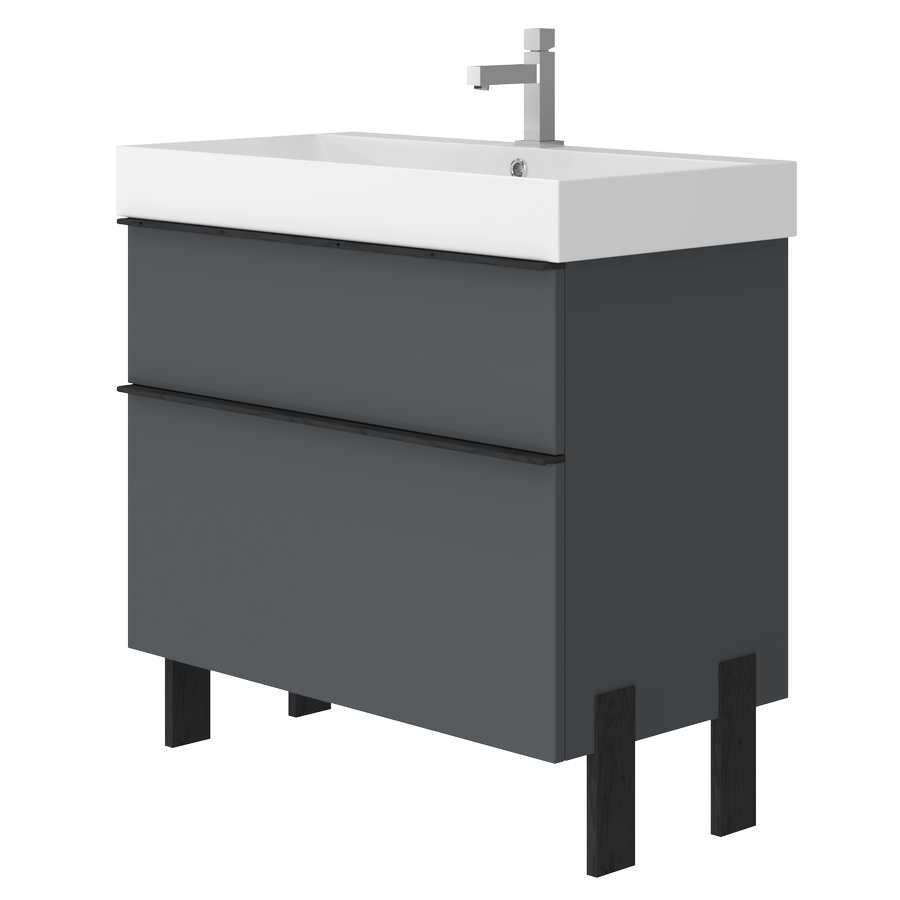 Vanity unit Manhattan Mh-85 Grey