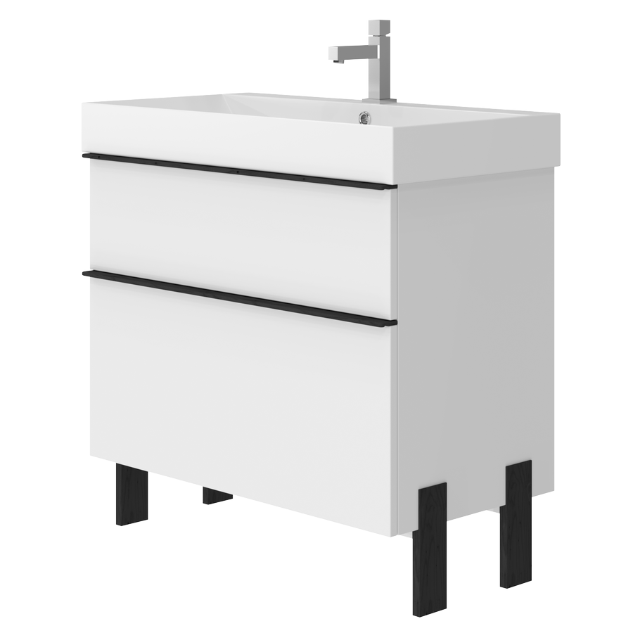 Vanity unit Manhattan Mh-85 White