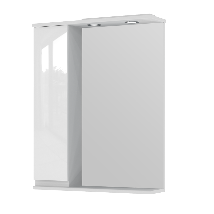 Mirror cabinet Monika MMC2-65 Left White