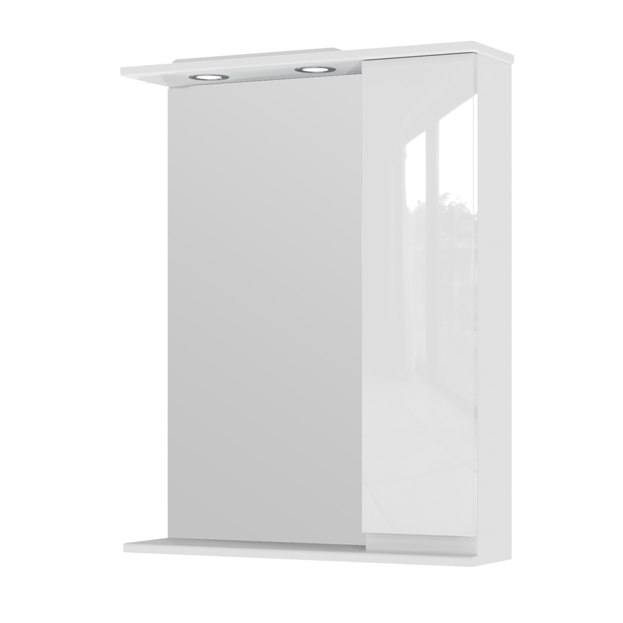 Mirror cabinet Monika MMC2-65 Right White