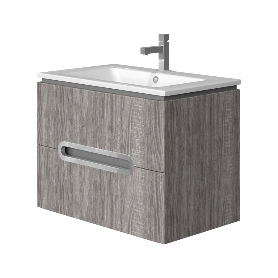 Vanity unit Prato Pr-75 Truffle Oak