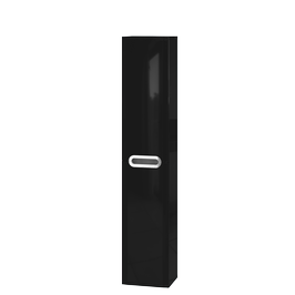 Tall storage unit Prato PrP-170 Black