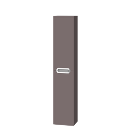 Tall storage unit Prato PrP-170 Dark Melon