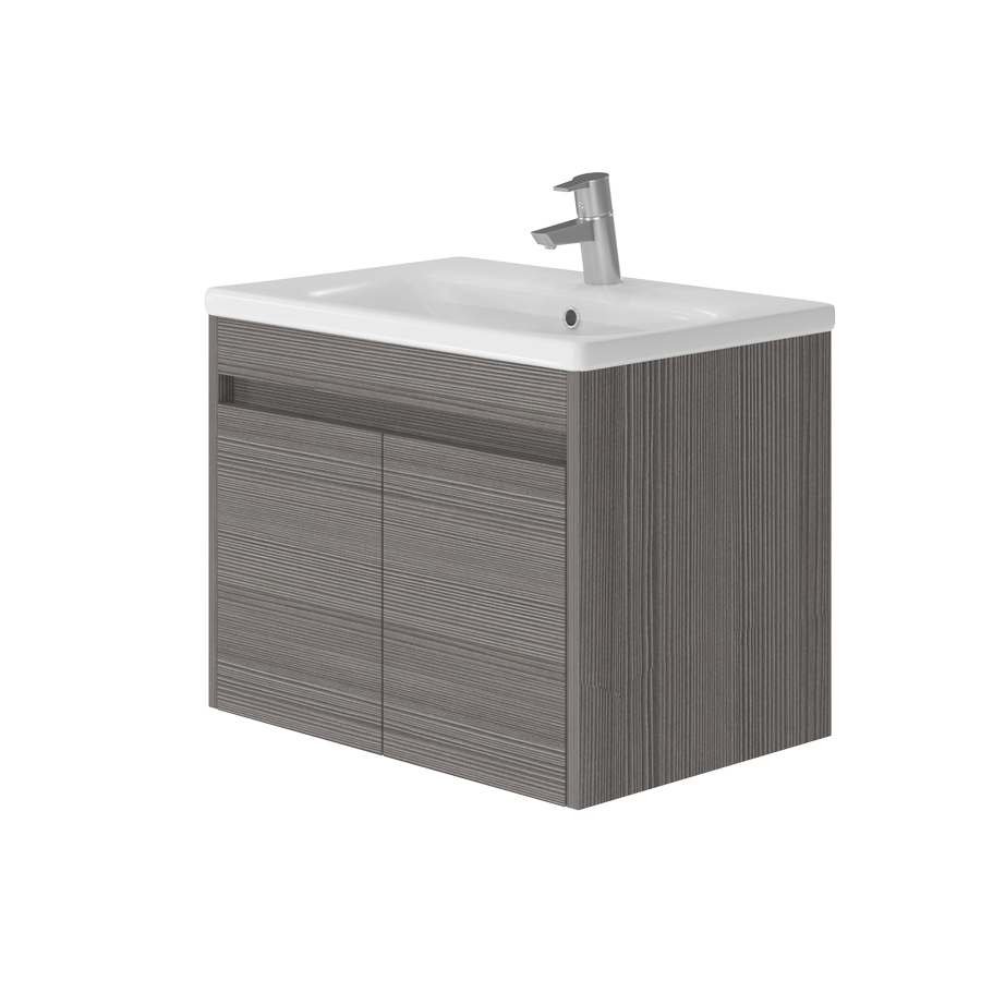 Vanity unit Ravenna Rv-65 Grey Brown Avola Pine