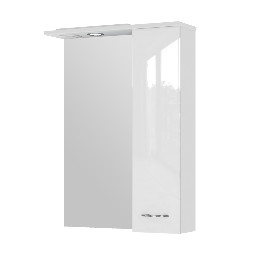 Mirror cabinet Rio RioMC1-60 Right White