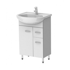 Vanity unit Rio Rio4-55 White