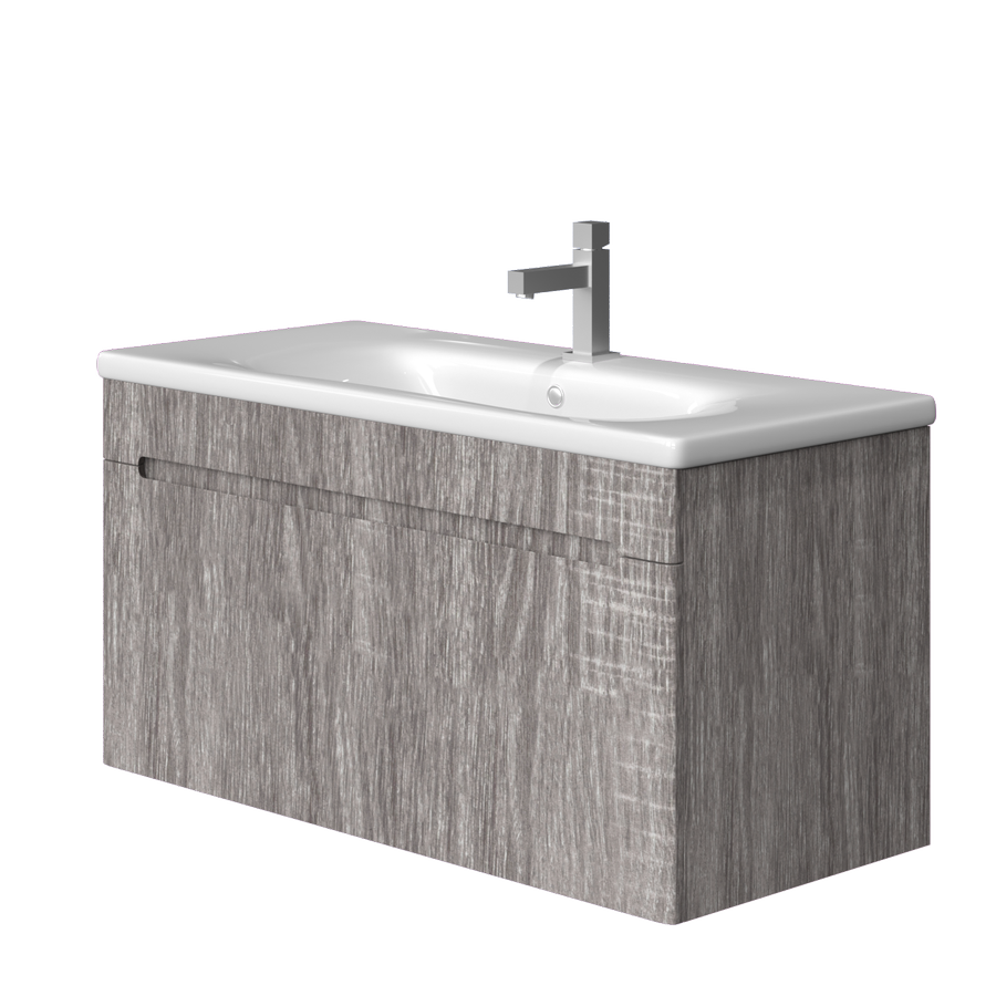Vanity unit Tivoli Tv-100 Truffle Oak