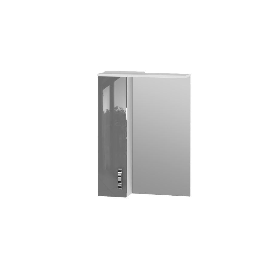 Mirror cabinet Trento TrnMC-60 Left Grey