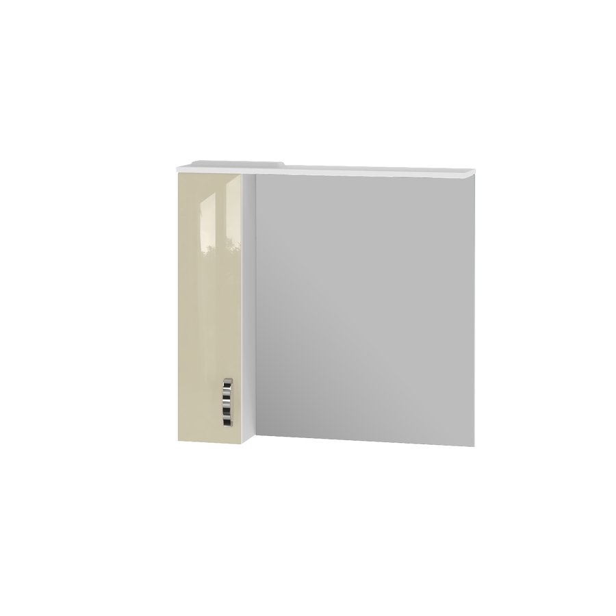Mirror cabinet Trento TrnMC-87 Left Beige