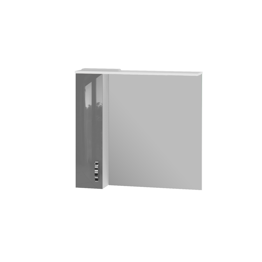 Mirror cabinet Trento TrnMC-87 Left Grey