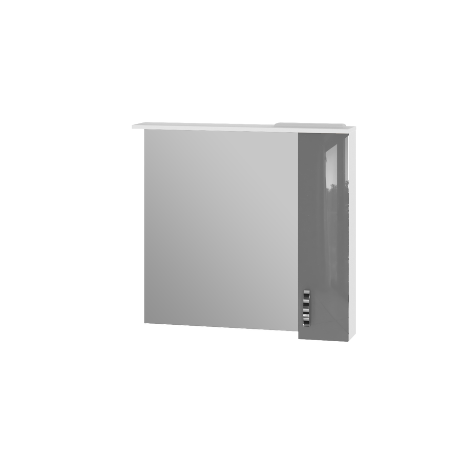 Mirror cabinet Trento TrnMC-87 Right Grey