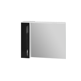 Mirror cabinet Trento TrnMC-100 Left Black