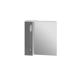Mirror cabinet Trento TrnMC-75 Left Grey