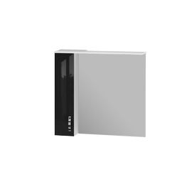 Mirror cabinet Trento TrnMC-87 Left Black